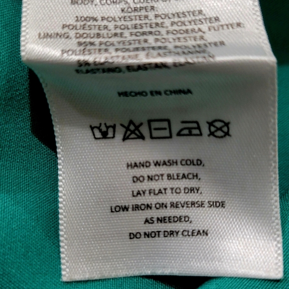 Mare Mare Anthropologie Green Off-Shoulder Puff-Sleeve Dress | Size XS - Picture 5 of 5